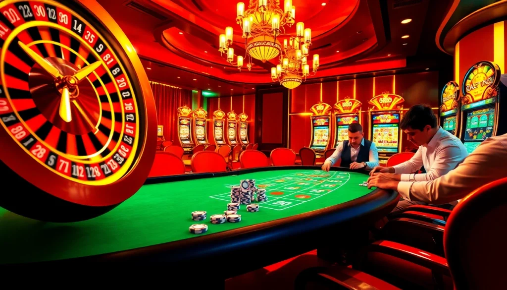 Experience thrilling gambling action with qq88 đăng ký at classic blackjack tables, roulette wheels, and sparkling slot machines.